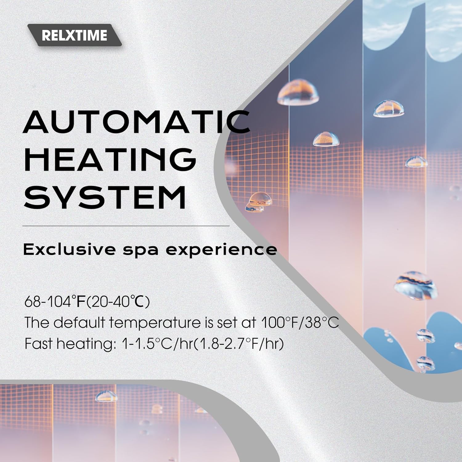 Inflatable 2 Person Hot Tub Outdoor, 100 Air Jets Portable Oval Spa with Built in Heater Pump, Blow Up Hottub for Relaxation, Table Tray, 2 Filters, Blue