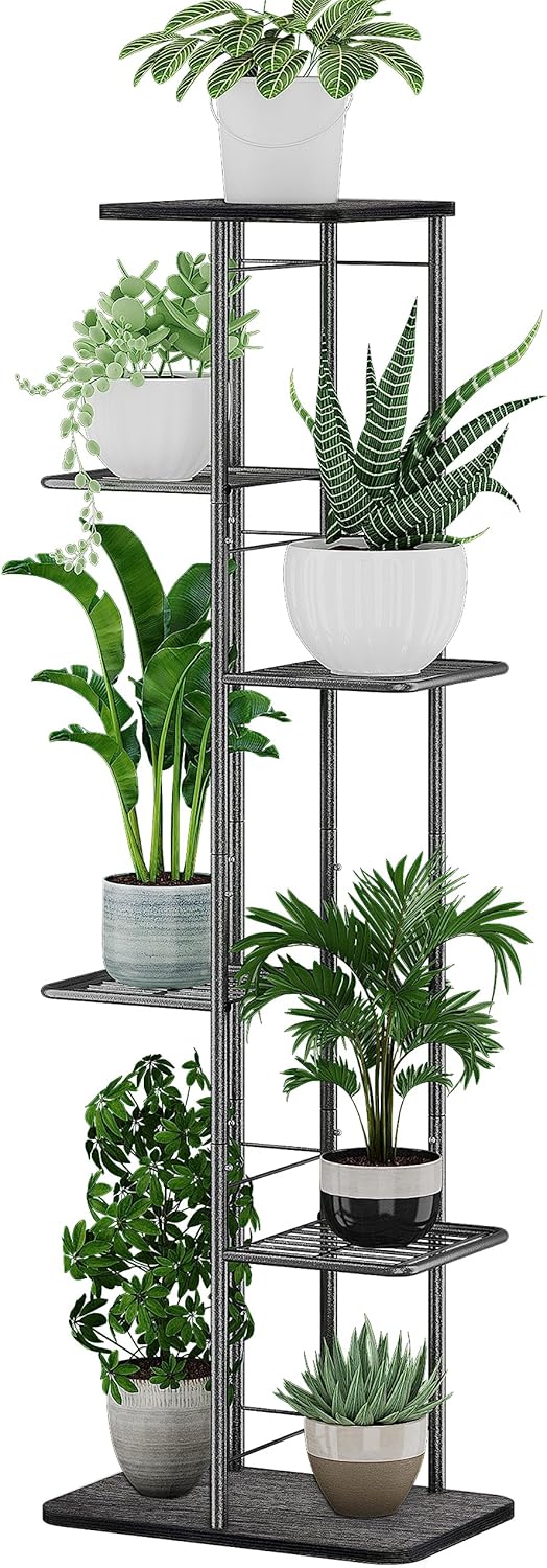Simple Trending Plant Stand Outdoor Indoor 3 Tier Metal Waterproof Plant Shelf for Living Room Balcony Garden